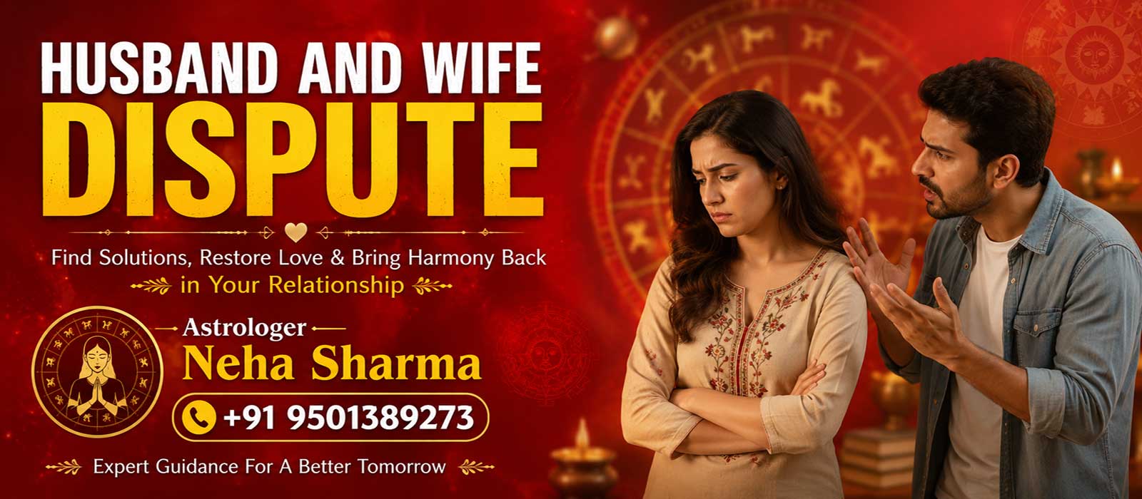 World Famous Astrologer Neha Sharma +91-9501389273